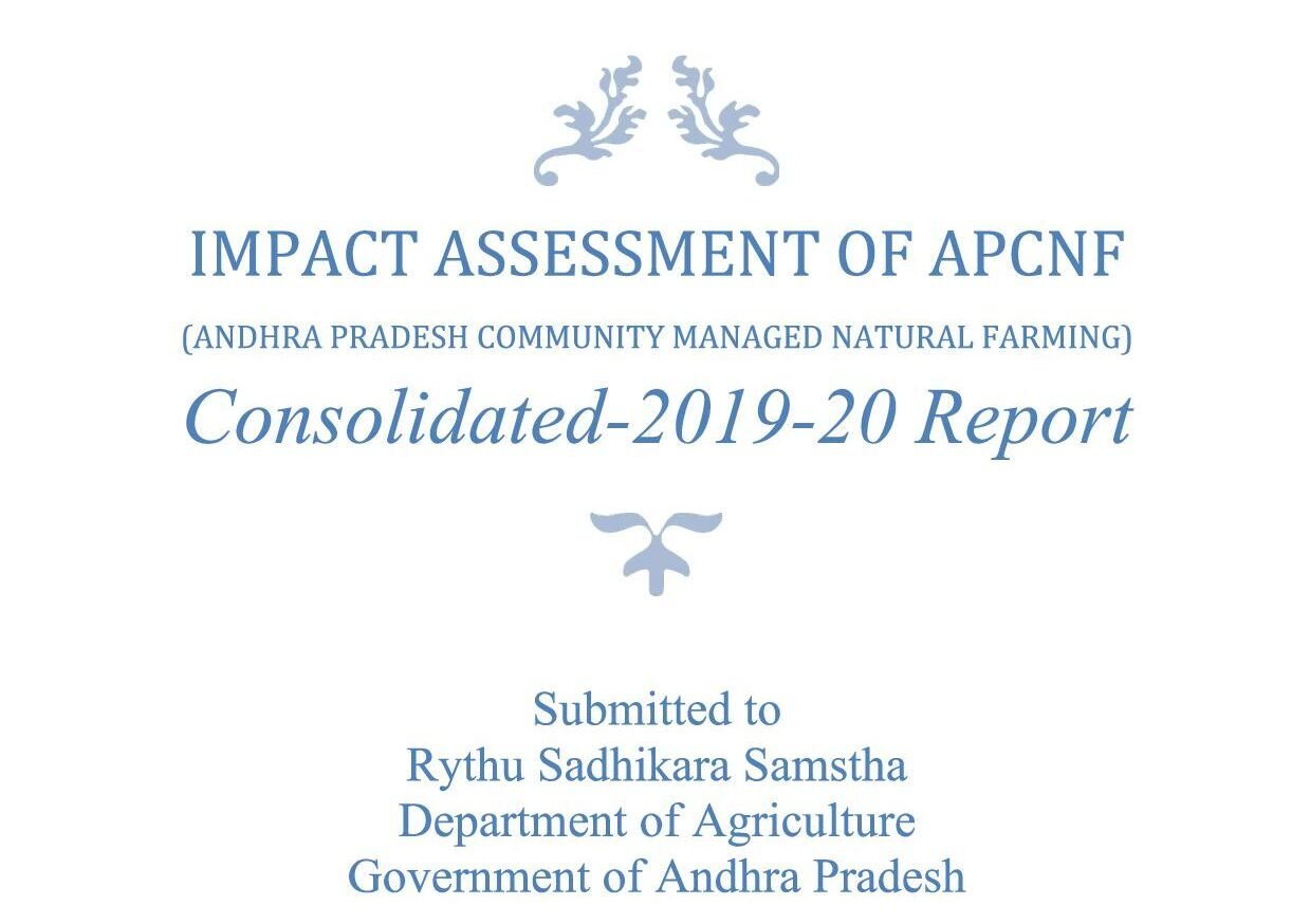 IMPACT ASSESSMENT OF APCNF Consolidated-2019-20 Report