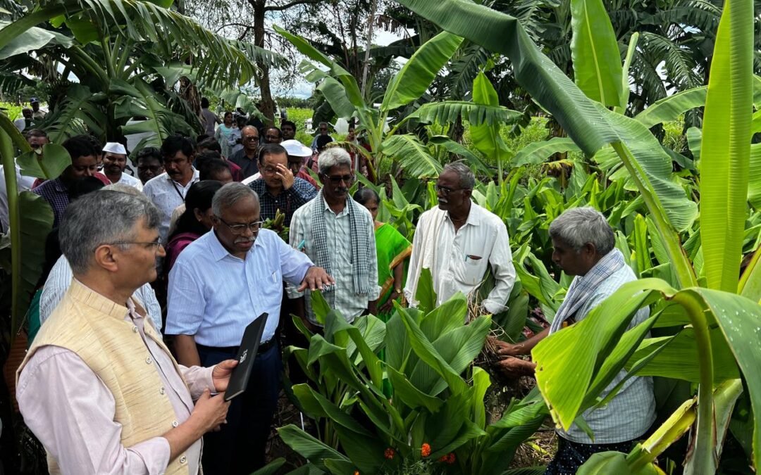 NITI Aayog Team visits APCNF Farms
